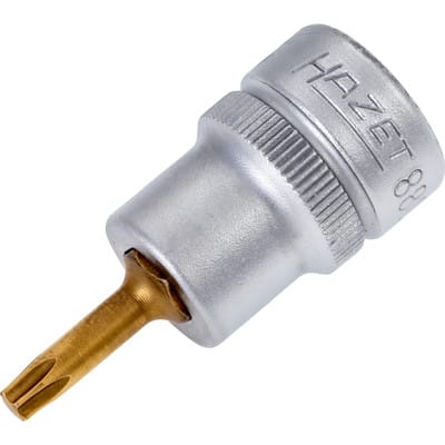 Schraubendreher-Steckschlüsseleinsatz 8802-T20 ∙ 3/8 Zoll (10 mm) Vierkant hohl ∙ Innen torx® Profil ∙ sw T20