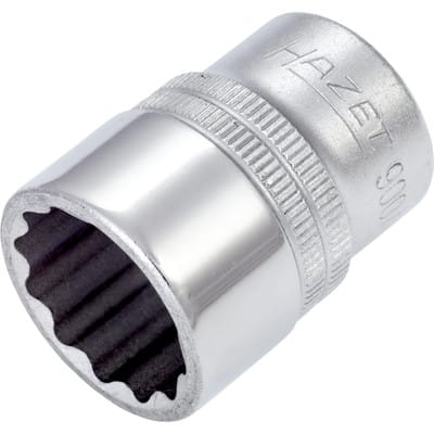 Hazet - Steckschlüssel-Einsatz (Doppel-6kt.) 900AZ-13/16 Vierkant hohl 12,5 mm (