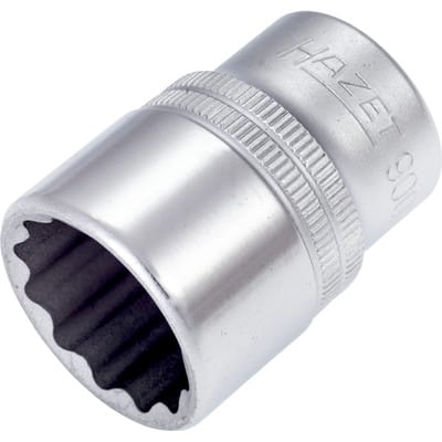 Steckschlüssel-Einsatz DIN3124 1/2' 12-kant 22mm - Hazet
