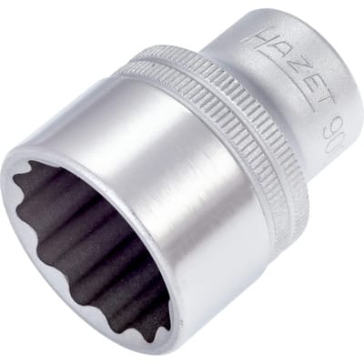 Steckschlüssel-Einsatz (Doppel-6kt.) 900Z-26 Vierkant hohl 12,5 mm (1/2 - Hazet