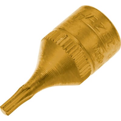 Schraubendreher-Steckschlüsseleinsatz 8502-T9 ∙ 1/4 Zoll (6,3 mm) Vierkant hohl ∙ Innen torx® Profil ∙ sw T9