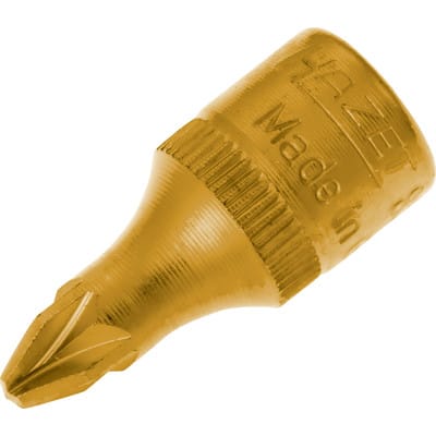 Schraubendreher-Steckschlüsseleinsatz 8507-PZ2 ∙ 1/4 Zoll (6,3 mm) Vierkant hohl ∙ Pozidriv Profil pz ∙ sw PZ2