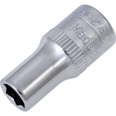 Hazet - Steckschlüsseleinsatz 850A-7/32 ∙ 1/4 Zoll (6,3 mm) Vierkant hohl ∙ Außen Sechskant-Tractionsprofil ∙ sw 7⁄32″