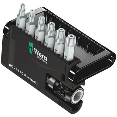 Bit-Check 7 tx bo Universal 1, 7-tlg. - Wera