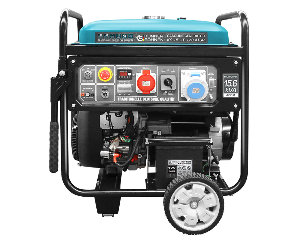 Könner&söhnen - Zweizylinder Benzin-generator ' ' Ks 15-1e 1/3 Atsr