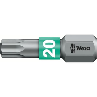 FP - wera 5066124001 Bit 867/1 btz 1/4 Zoll t 20 Länge 25 mm BiTorsion, zähhart
