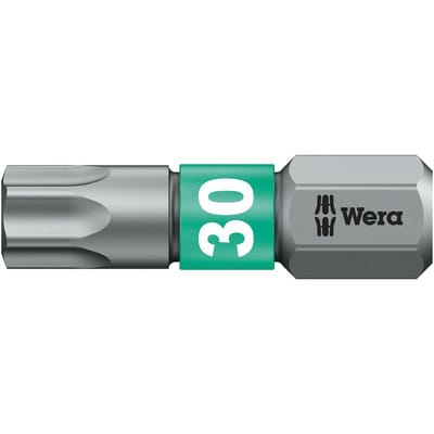 FP - wera 5066128001 Bit 867/1 btz 1/4 Zoll t 30 Länge 25 mm BiTorsion, zähhart