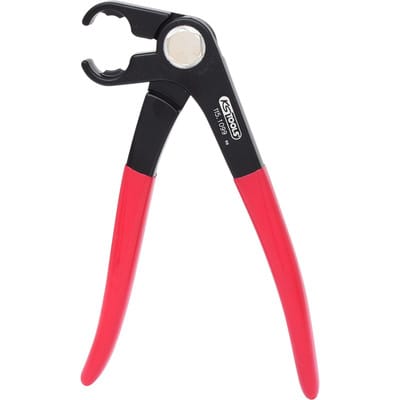Kraftstoffleitungszange, abgewinkelt, 220mm