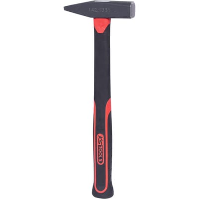 Schlosserhammer mit Fiberglasstiel, 300g