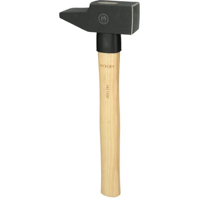 Schlosserhammer, Hickory-Stiel, französische Form, 1000g
