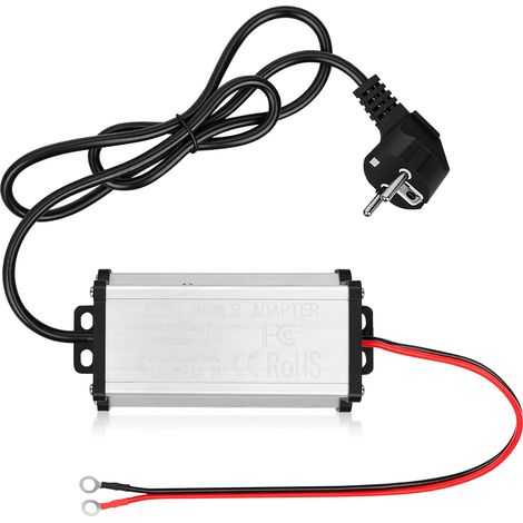 Spannungswandler Von 220 V Auf 12 V, 25 A Ac/dc-adapter, Leichter Und Tragbarer Transformator Aus Aluminiumlegierung Für Zuhause, Garage Und Reisen.