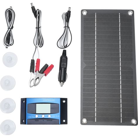 600-w-solarpanel-set Mit 100-a-laderegler Für Auto, Wohnmobil Und Wohnwagen