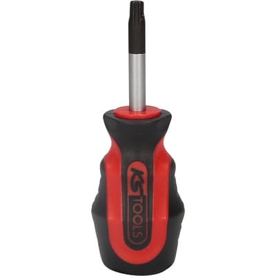 KS Tools 159.1147 ERGOTORQUEplus Schraubendreher, T27, kurz