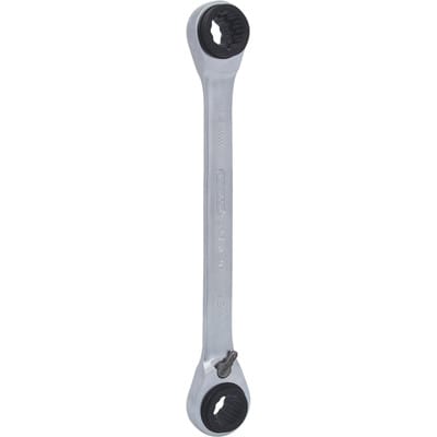 Ks Tools 4 in 1 GEARplus umschaltbar Doppel-Ratschenringschlüssel, 12x13x14x15mm - 503.4543
