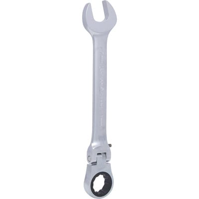 Ks Tools GEARplus Gelenk-Ratschenringmaulschlüssel feststellbar, 19mm - 503.4819