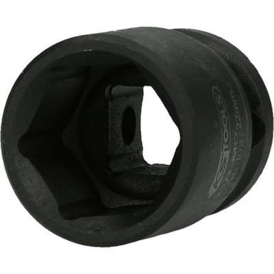 1/2' Sechskant-Kraft-Stecknuss, kurz, 22mm