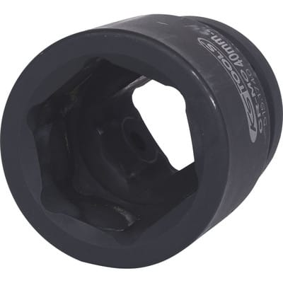 1' Sechskant-Kraft-Stecknuss, kurz, 40mm