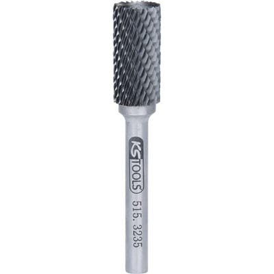 Hm Zylinder-Frässtift Form a mit Stirnverzahnung, 12mm