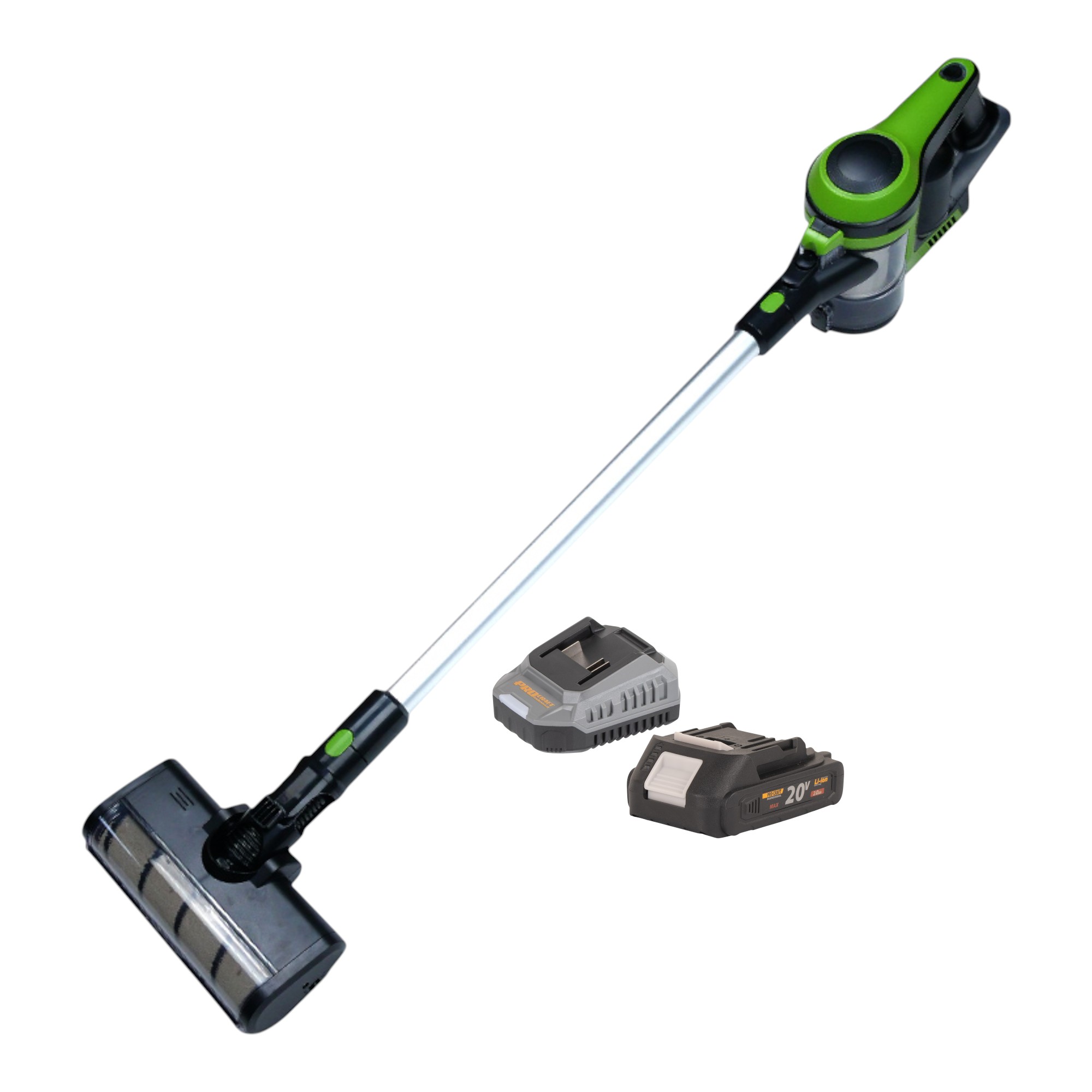 Procraft Vp30 Akku Stielstaubsauger 20 V 0,8 L Brushless + 1x Akku 2,0 Ah + Ladegerät