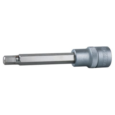 1/2' Bit-Stecknuss Innensechskant, lang, 13mm