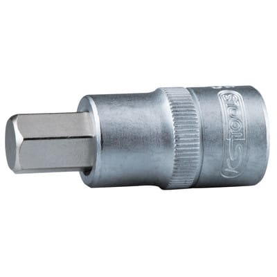 3/4" Bit-Stecknuss Innensechskant, kurz, 14 mm