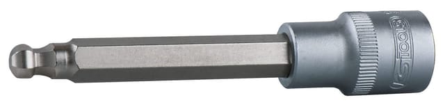 1/2' Bit-Stecknuss Innensechskant mit Kugelkopf, lang, 12 mm, 200 mm