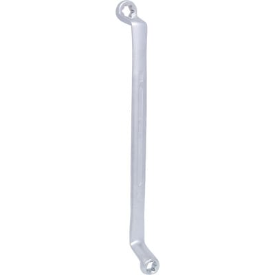 Torx-E-Doppel-Ringschlüssel, gekröpft, E10xE12