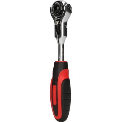 Ks Tools 3/8' modifix Mini-T-Griff-Schwenkkopf-Knarre, 72 Zahn, 0°+90° - 914.3815