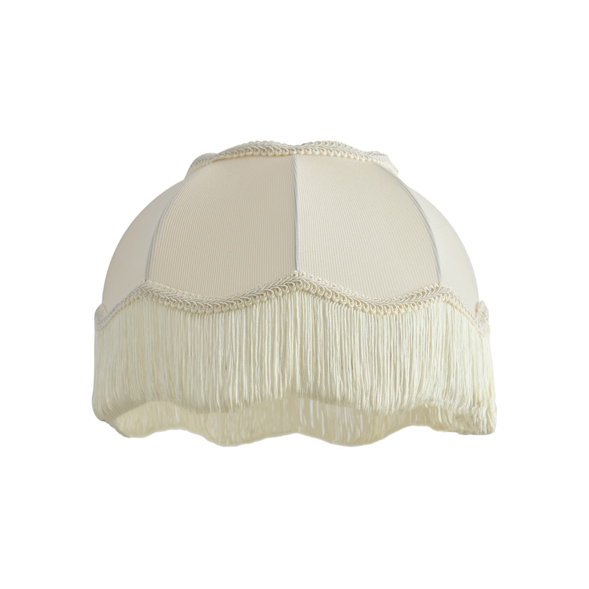 Qazqa Stofflampenschirm Beige Mit Weißer Innenseite 31,5/15/14 -