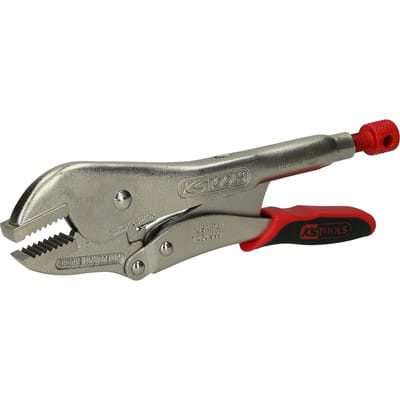 Gripzange mit Easy-Release, gerade Backen,50mm,L=250mm