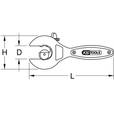 Ratschen-Rohrabschneider, 3-13mm