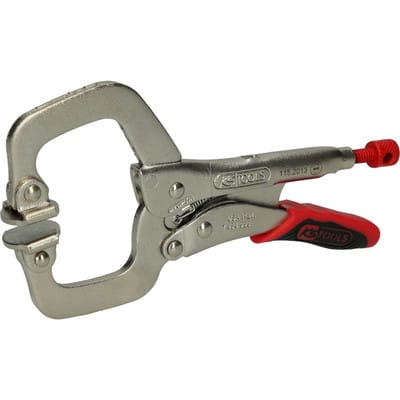 Schweiß-Klammer-Gripzange, beweglichen Spannbacken 0-30mm
