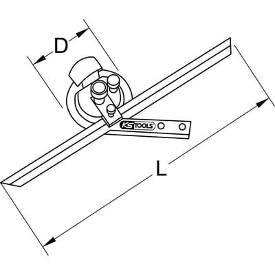 Universal-Winkelmesser, 300mm