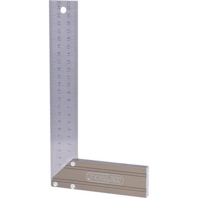 Schreinerwinkel mit Stahlzunge, 250mm