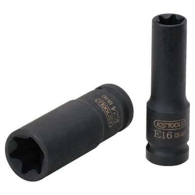 1/2' Torx-E-Kraft-Stecknuss, lang, E10
