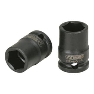 1/4' Sechskant-Kraft-Stecknuss, kurz, 8mm
