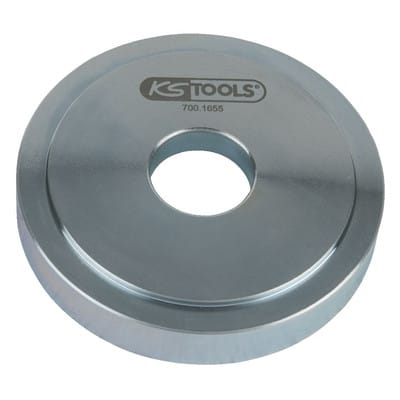 Druckplatte abgestuft, Einbau, ø 74mm