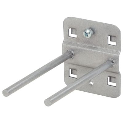 Doppelter Werkzeughalter mit geradem Dorn ø 6mm, 50mm