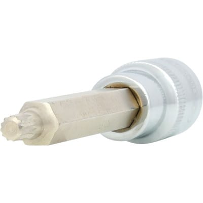 1/2' CHROMEplus Bit-Stecknuss xzn, lang, M6