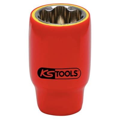 1/2' Stecknuss mit Schutzisolierung, 12mm