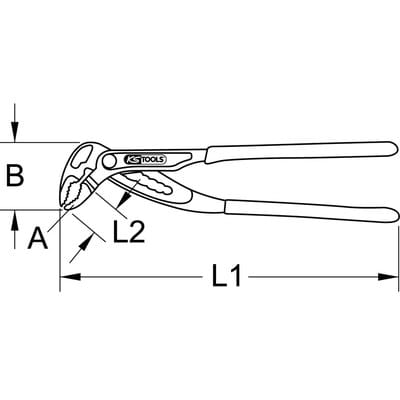 Wasserpumpenzange, 51mm