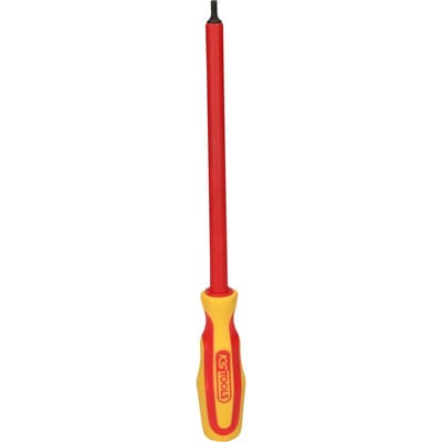 KS-Tools 117.0544 ERGOTORQUE VDE Schlitz-Schrauben dreher, 4,5mm, 315mm
