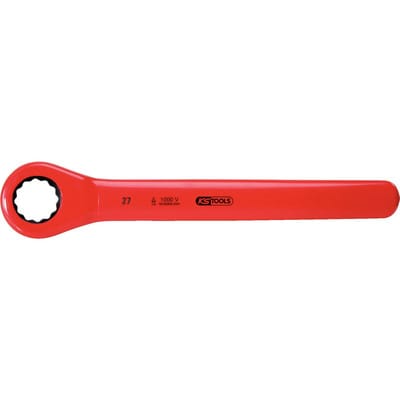 KS-Tools 117.2289 Ratschenringschlüssel mit Schutz isolierung, 11/16