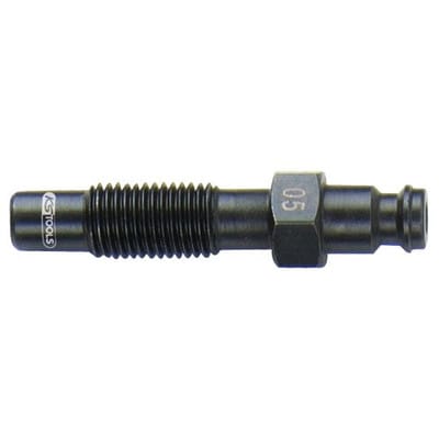 Injektoren Adapter, M10x1,25 mit Außengewinde, Länge 57 mm