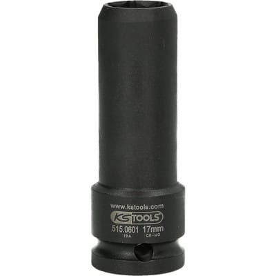 1/2' Spezial-Kraft-Stecknuss für geschraubte Spurplatten, 17 mm