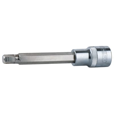 1/2' CHROMEplus Bit-Stecknuss Innensechskant, lang, 13mm