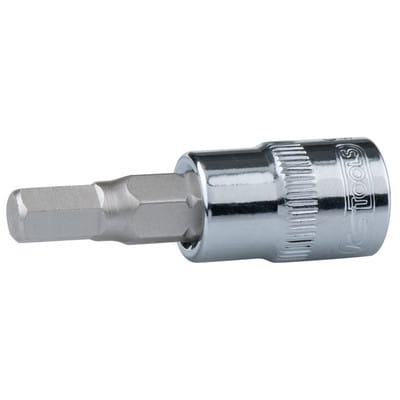 3/8' CHROMEplus Bit-Stecknuss Innensechskant, 5mm
