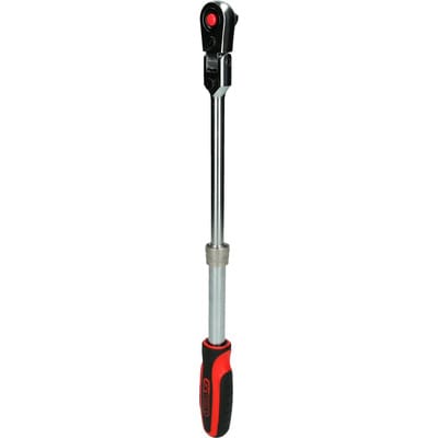 Ks Tools 3/8 SlimPOWER Teleskop-Gelenk-Umschaltknarre, 72 Zahn