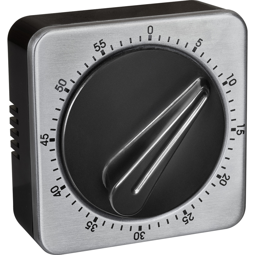 Tfa Dostmann Timer Schwarz Analog