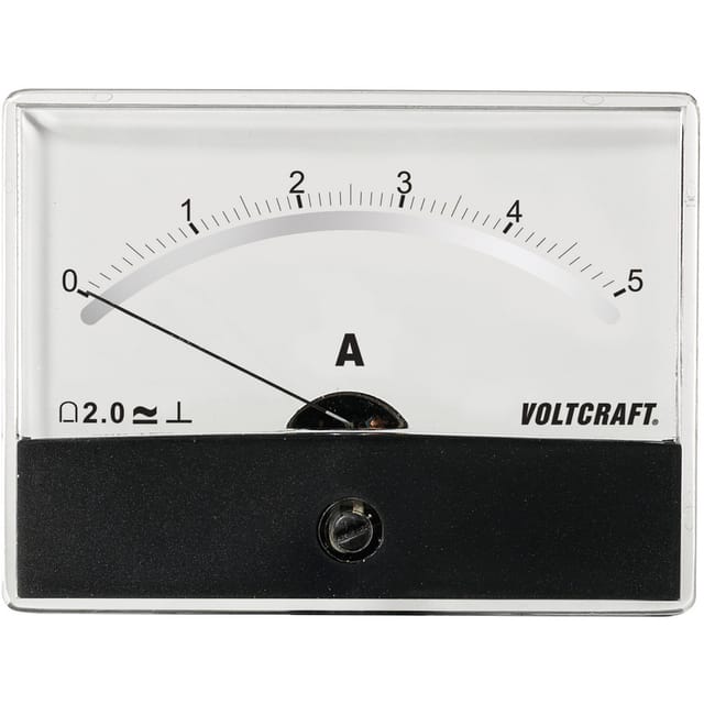 VOLTCRAFT AM-86X65/5A/DC AM-86X65/5A/DC Einbau-Messgerät AM-86X65/5A/DC Drehspule
